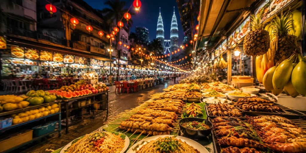 تجارب العشاء بإطلالة على البرجين التوأم (منطقة KLCC)