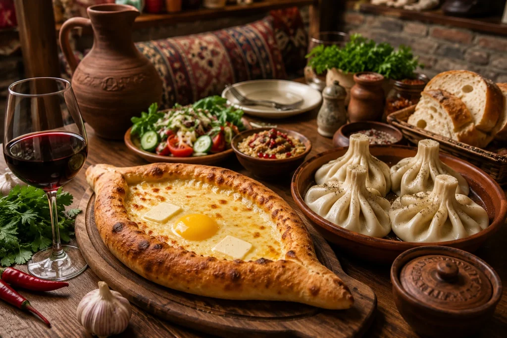 مأكولات جورجية أصيلة