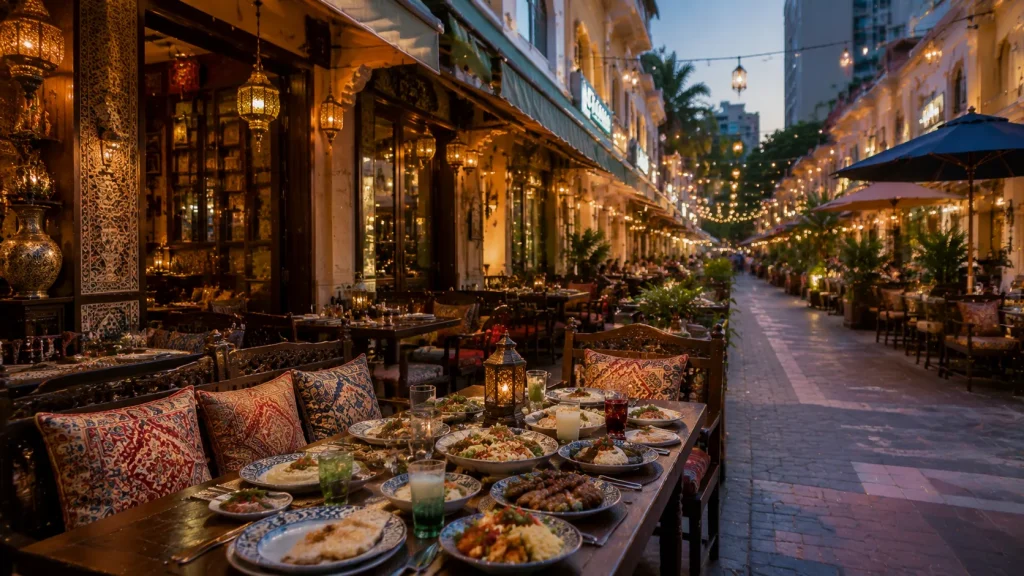 مطاعم ومقاهي شارع العرب