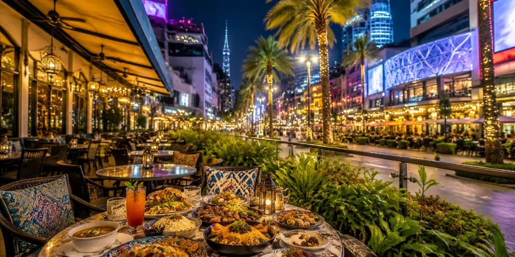 مطاعم ومقاهي شارع العرب (بوكيت بينتانج)