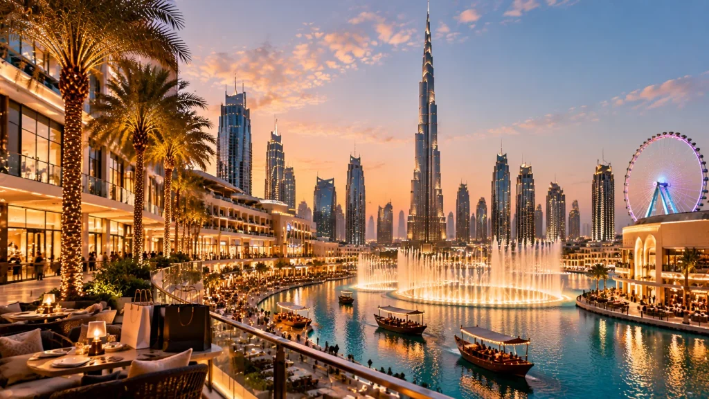 برنامج دبي ترفيه وتسوق 5 أيام