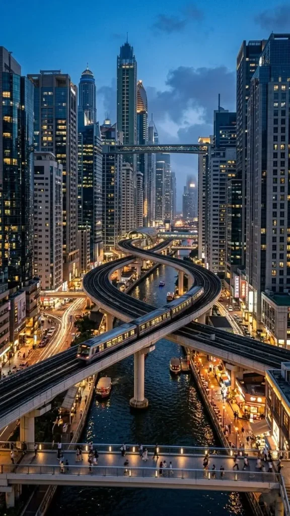 رحلة الي دبي
