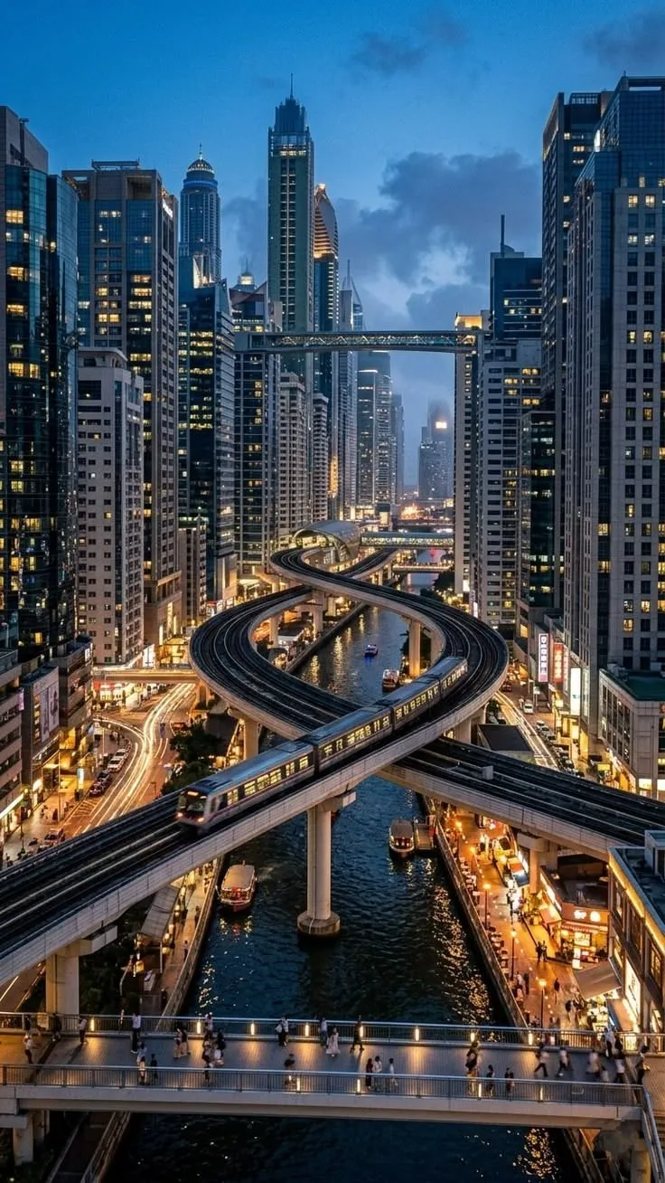 رحلة الي دبي