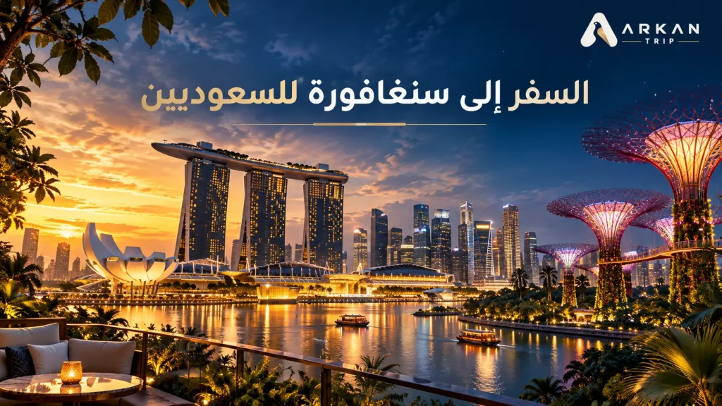 السفر إلى سنغافورة للسعوديين 2026 | دليل شامل بدون فيزا
