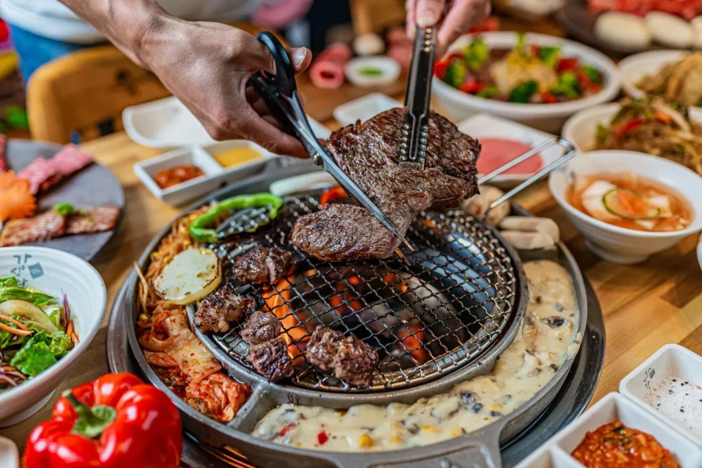 تجربة الشواء الكوري الأصيل